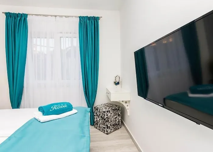 Дом отдыха In With Seaview, Terrace, Air Condition, Wifi Ждрелац